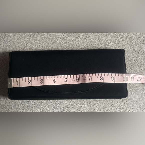 Vintage Handbags Ltd Of Canada Black Fabric Clutch Bag - Picture 13 of 15